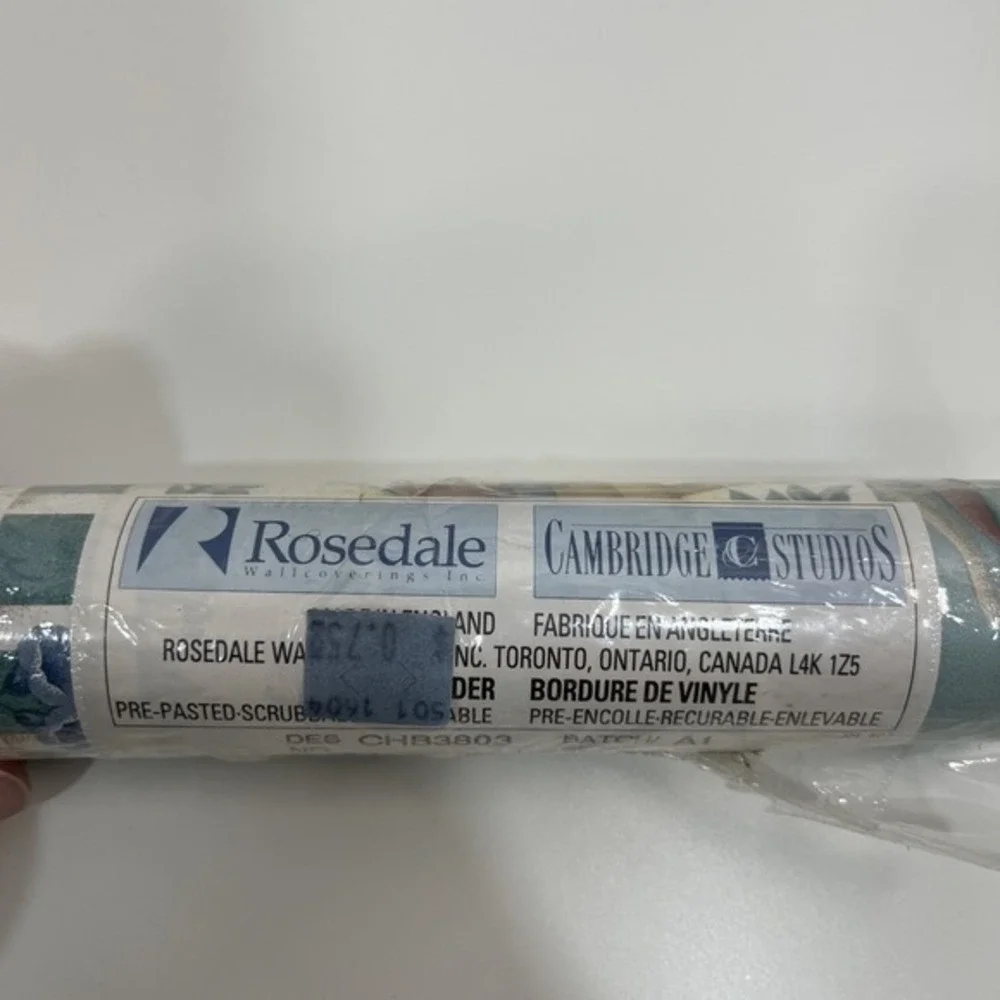 Rosedale Wallcoverings Sunworthy Wallpaper Border Lot‎ of 3